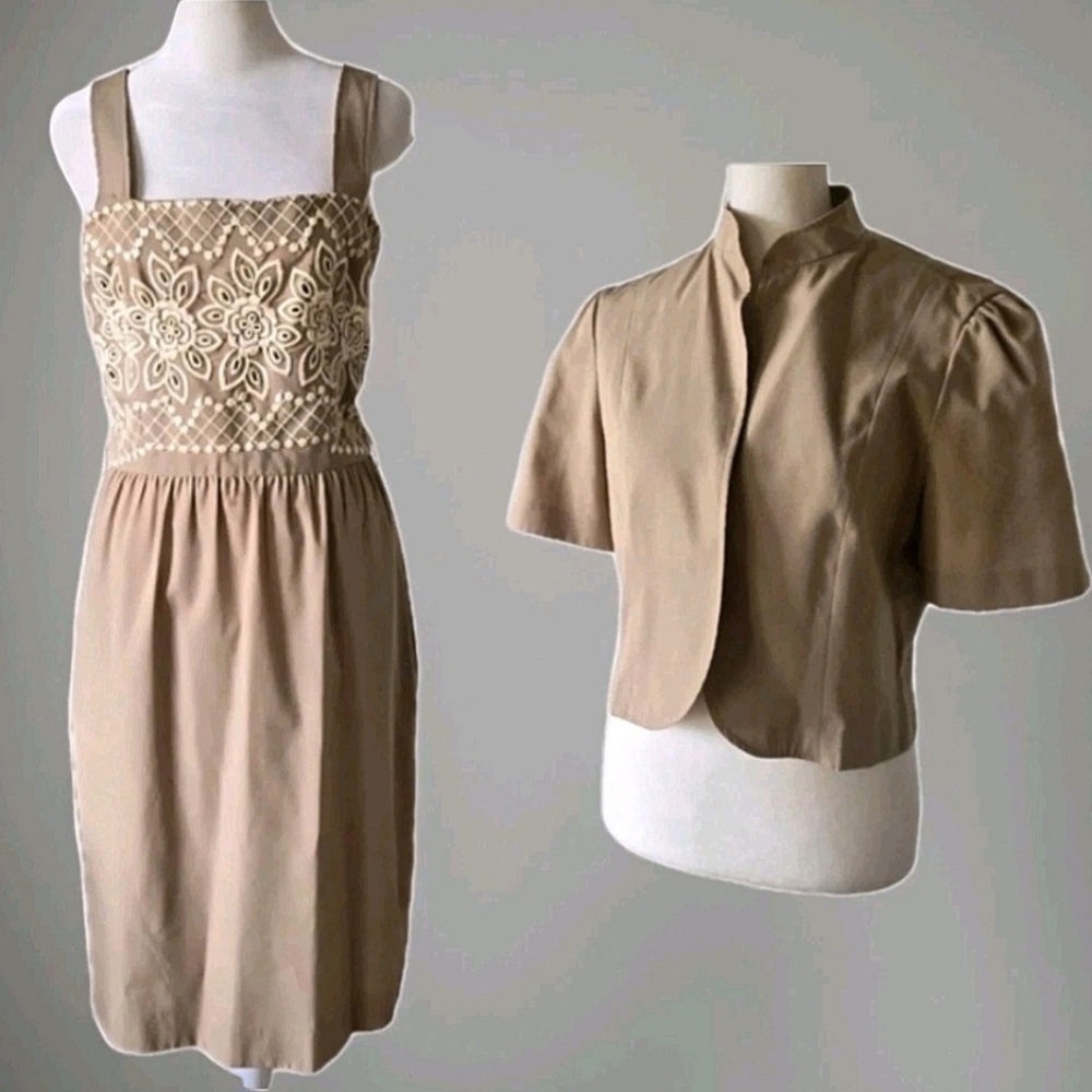Vintage 1970s 2 Piece Set, M, Embroidered, Boho, Romantic